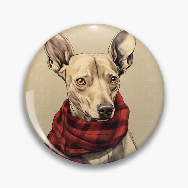 Item preview, Pharaoh Hound Christmas Plaid Watercolor designed and sold by rafaeltto.