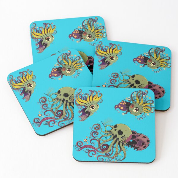 Item preview, Sea monsters sticker Pack designed and sold by necrovortex.