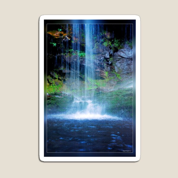 Blue Waterfall Magnet