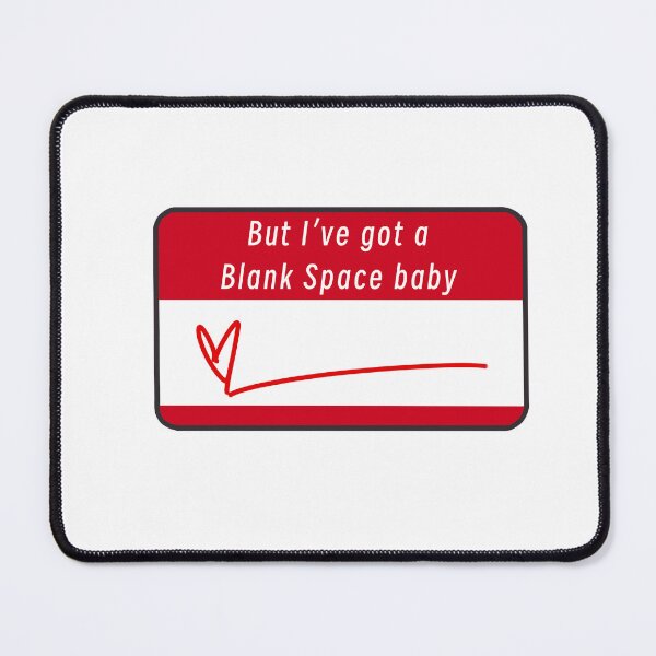 Item preview, Blank Space designed and sold by cf shop.