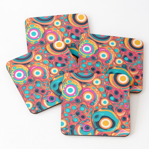 Item preview, Multicolor Abstract Pattern designed and sold by OmikronStore.