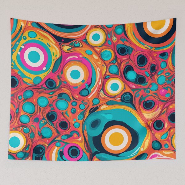 Item preview, Multicolor Abstract Pattern designed and sold by OmikronStore.