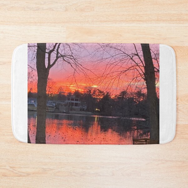Item preview, Red sky, Red Lake designed and sold by caffeine-baked.