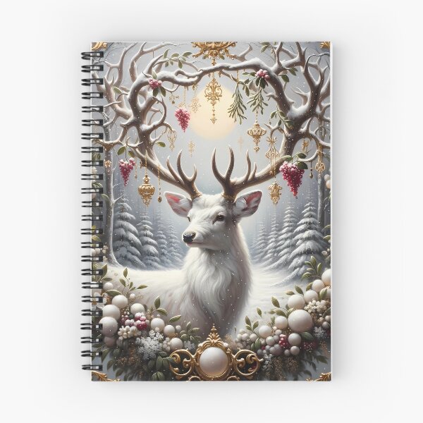 Item preview, Enchanted Winter's Deer designed and sold by DeenaDee.