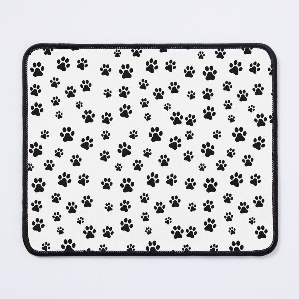 Item preview, Black & White Paw Prints Design designed and sold by LifestylesUnlim.