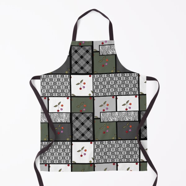Item preview, Grey olive rustic patchwork pattern patchwork patches plaid , blanket designed and sold by fuzzyfox.