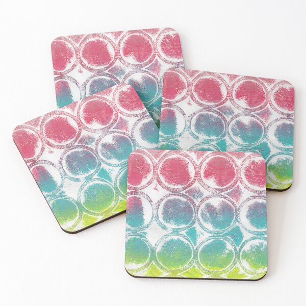 Item preview, Bright Grungy Circles designed and sold by clothpaperpixel.