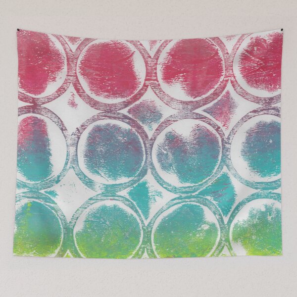 Item preview, Bright Grungy Circles designed and sold by clothpaperpixel.