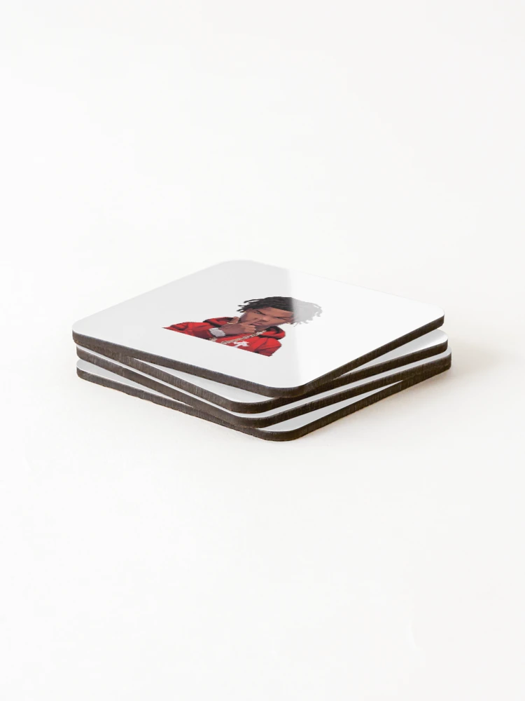 Thumbnail 4 of 5, Coasters (Set of 4), Lil Baby Rapper Rapper designed and sold by Ragil-Studio.