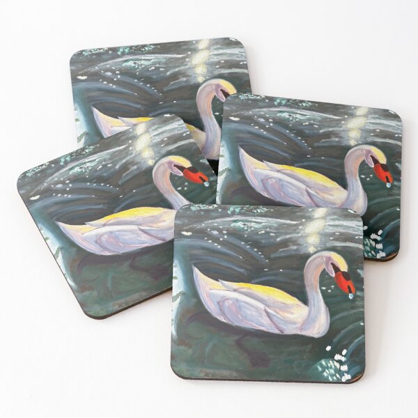 Item preview, Swan Painting designed and sold by Marian Hayes.