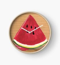 Summer Watermelon Clock