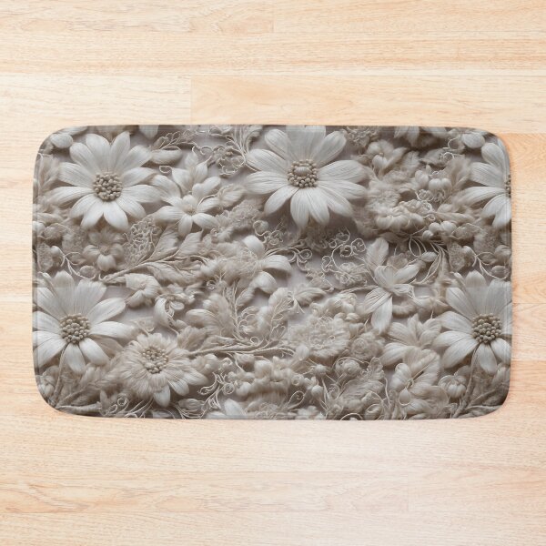 Item preview, Intricate filigree lacework of white flowers designed and sold by UmagineArts.