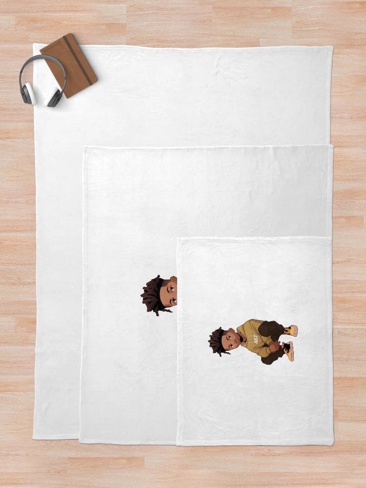 Thumbnail 5 of 6, Throw Blanket,  Sarkodie Rapper designed and sold by Ragil-Studio.