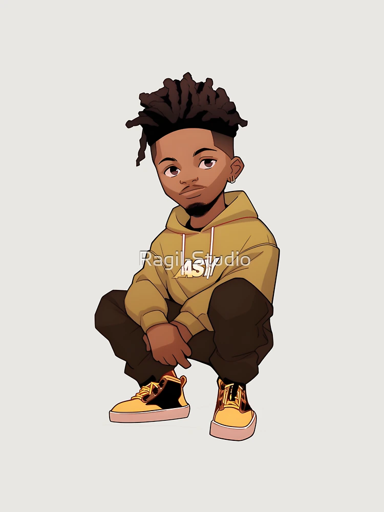 Thumbnail 6 von 6, Premium Oversized Pullover, Sarkodie-Rapper designt und verkauft von Ragil-Studio.