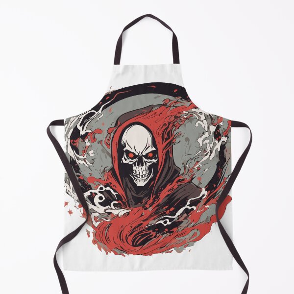 Item preview, Red hooded skull designed and sold by Felix-Designer.