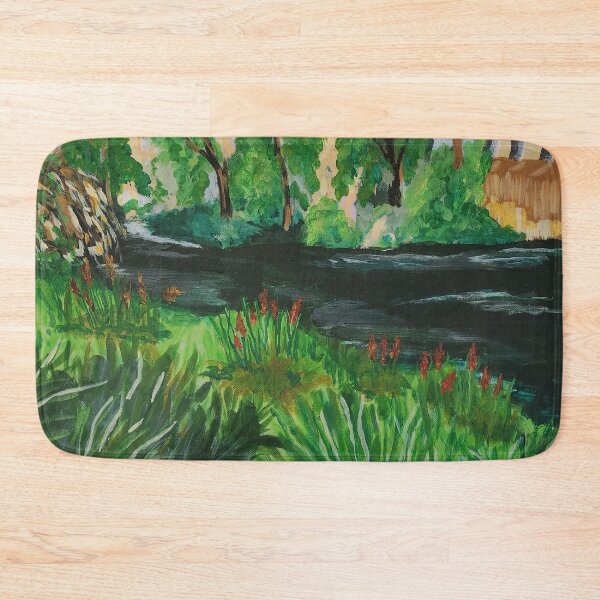 Item preview, Warburton Bridge Caravan Park designed and sold by JulieHarley.