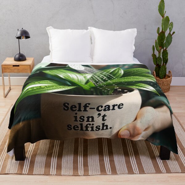 Item preview, Self-Care Isn't Selfish designed and sold by ZenEverAI.