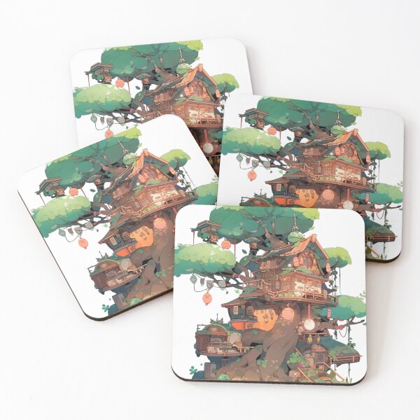 Item preview, Kawaii Anime: Tree House designed and sold by exitbird.