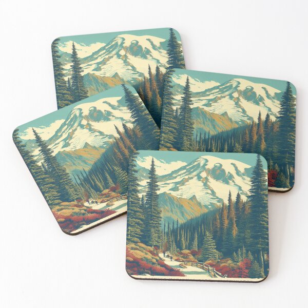 Item preview, Mount Rainier National Park designed and sold by yunamaliskova.
