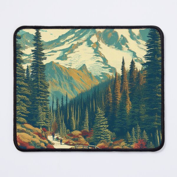 Artikelvorschau, Mount-Rainier-Nationalpark entworfen und verkauft von yunamaliskova.