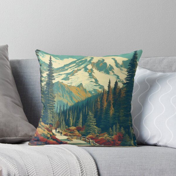 Artikelvorschau, Mount-Rainier-Nationalpark entworfen und verkauft von yunamaliskova.