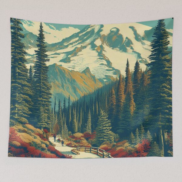 Item preview, Mount Rainier National Park designed and sold by yunamaliskova.