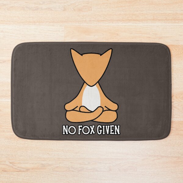 Item preview, No Fox Given - Funny Fox Pun designed and sold by ViewerEqualsPhoton.