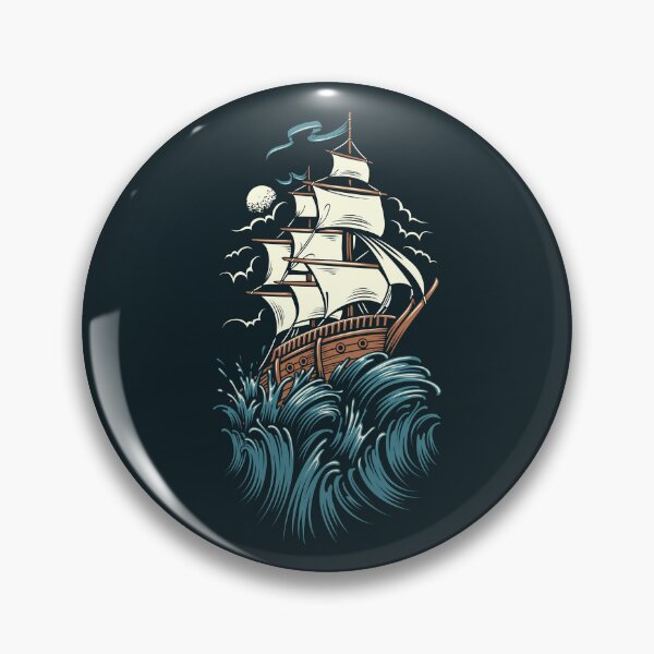 Item preview, Sea and moon designed and sold by Aleph-Mga.