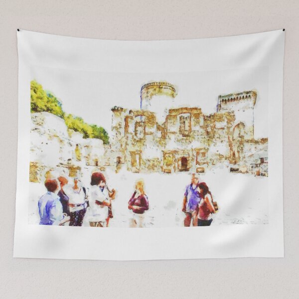 Item preview, Tourists In the castle designed and sold by Giuseppe Cocco.