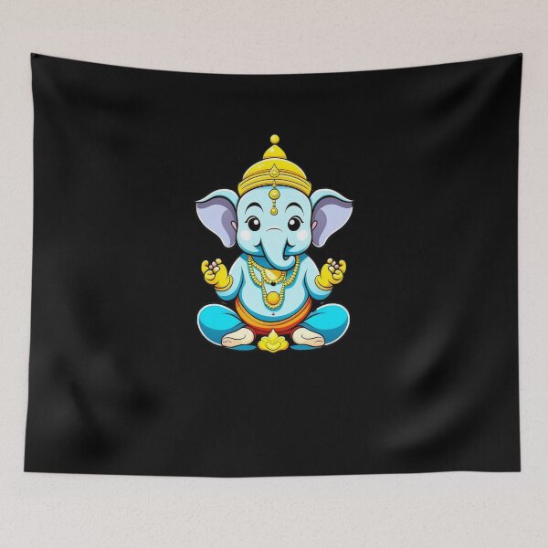 Item preview, Baby Ganesha Baby Elephant Cute Ganesh designed and sold by Manifest-Style.