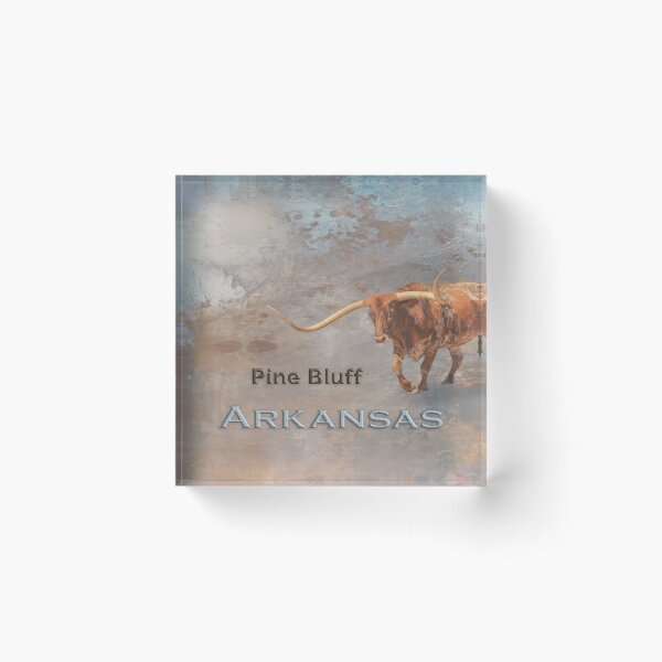 Item preview, Longhorn Bull Pine Bluff AR designed and sold by Elisabeth Lucas.