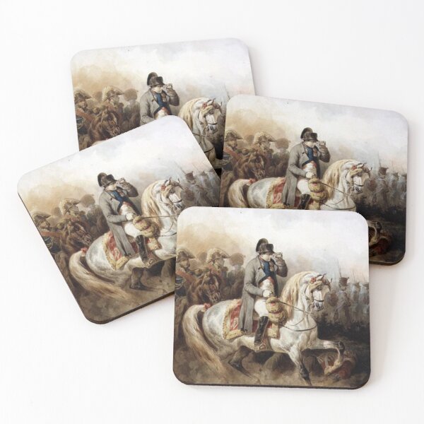 Item preview, Napoleon on a Grey Horse 1839 - Digitally Enhanced - Classical Art designed and sold by TheHappyK.