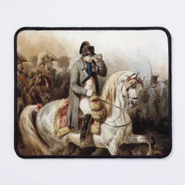 Item preview, Napoleon on a Grey Horse 1839 - Digitally Enhanced - Classical Art designed and sold by TheHappyK.