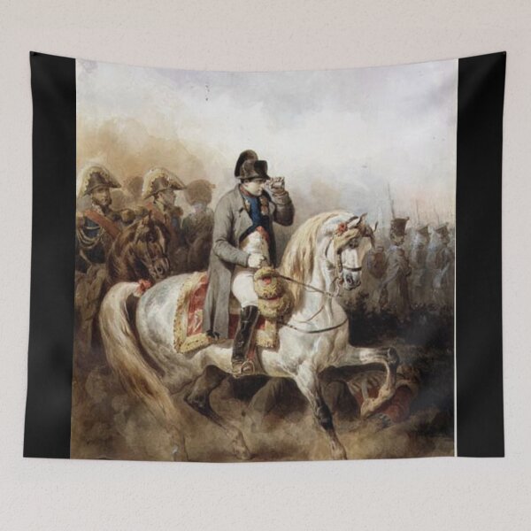 Item preview, Napoleon on a Grey Horse 1839 - Digitally Enhanced - Classical Art designed and sold by TheHappyK.