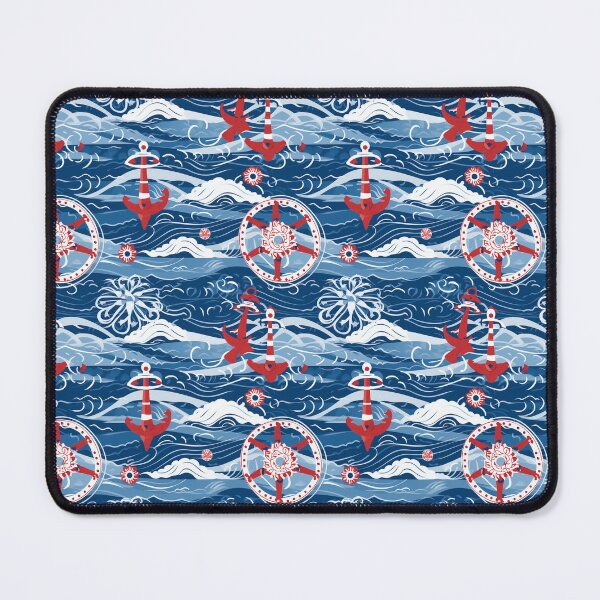 Item preview, Nautical Charm Seamless Digital paper designed and sold by Srikhet.