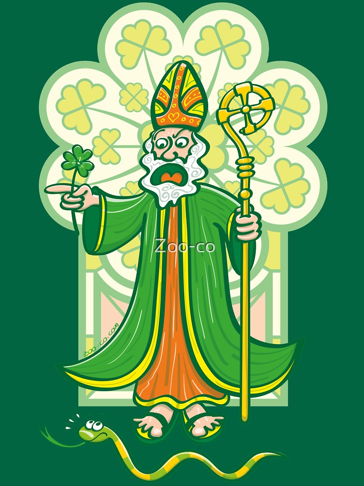 saint patricks day snake