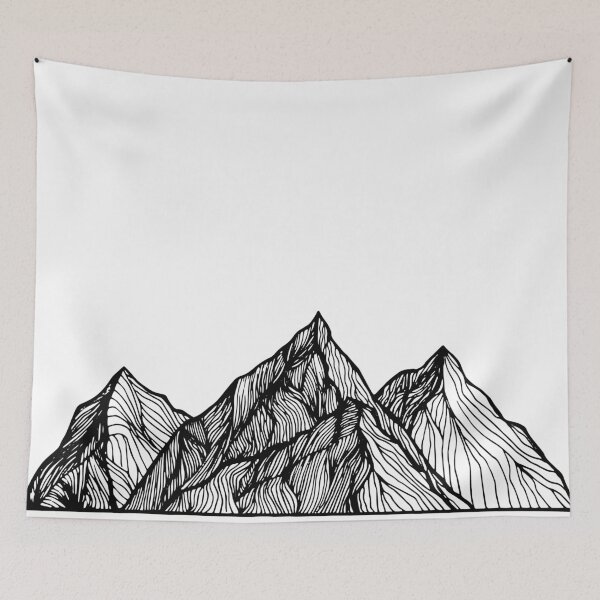 Item preview, Abstract Mountain scene designed and sold by EPOOCH.