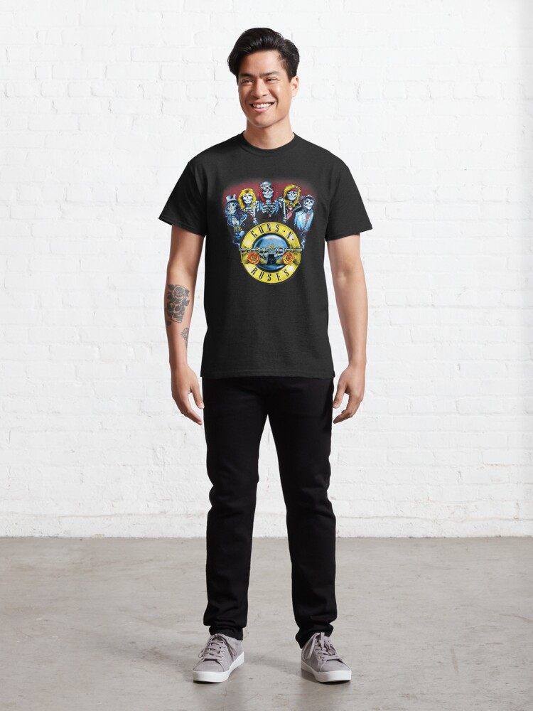 Disover Retro, h, Guns N' Roses  Skeletons & Bullets Classic T-Shirt