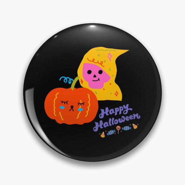 Item preview, happy helloween cute pumpkin ghost designed and sold by ichirochen.