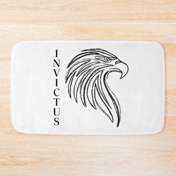Item preview, Invictus Unconquered Roman Eagle Head Drawing designed and sold by Par Anne Q.