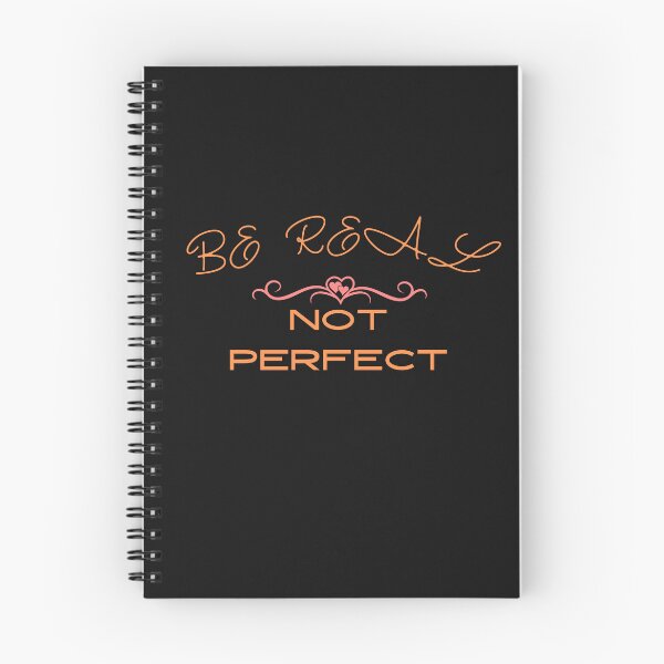 Item preview, Be Real Not Perfect designed and sold by omeca.