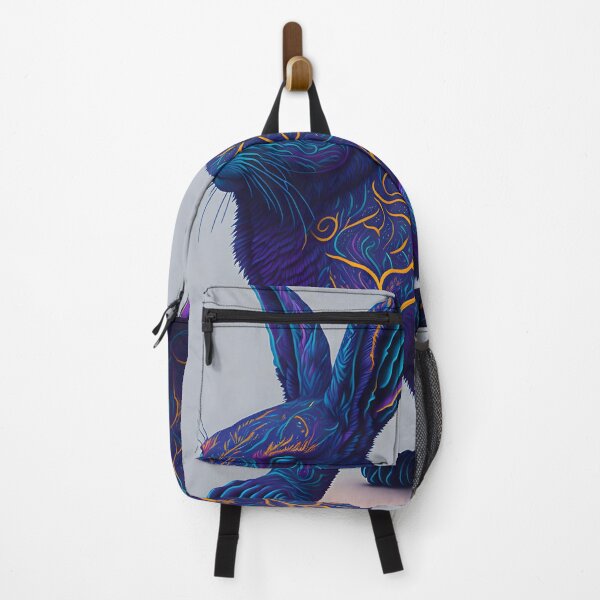 Item preview, "Discover Stunning Rabbit Vector Art in Vibrant Fluorescent Colors with Intricate Detail." designed and sold by Best-Art-32.