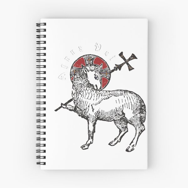 Item preview, Agnus Dei Black background| Latin Mass| Lamb of God| Catholic designed and sold by CatholicArtisan.
