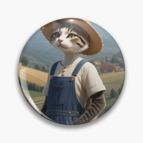 Item preview, Cat farmer designed and sold by AiAnatnom.