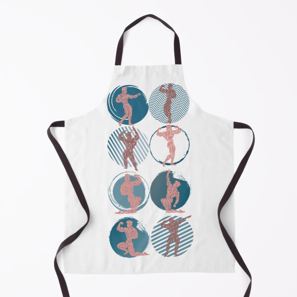 Item preview, Bodybuilding Posing Silhouettes designed and sold by Sturdust.
