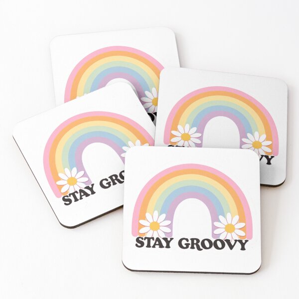 Item preview, Stay Groovy Rainbow designed and sold by NeatSplash.