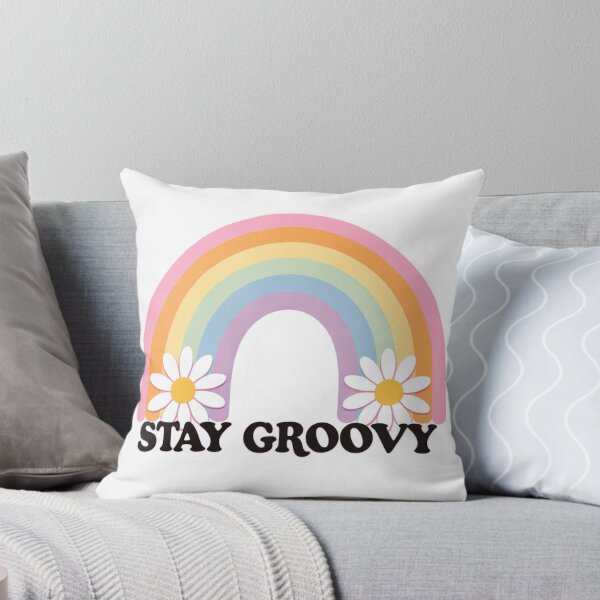 Item preview, Stay Groovy Rainbow designed and sold by NeatSplash.