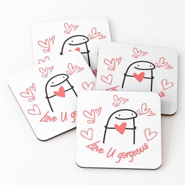 Item preview, Love u Gorgeous Flork I Love You designed and sold by kevinzui.