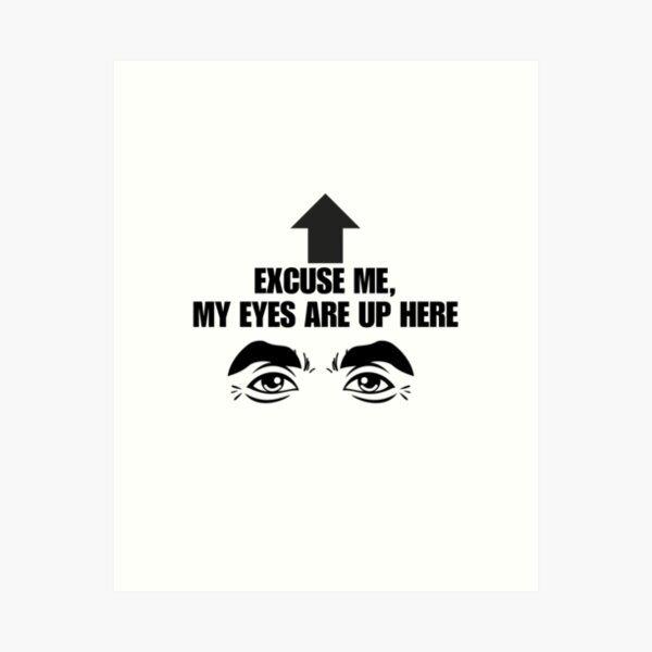 Item preview, eye contact designed and sold by RoeJamTees.