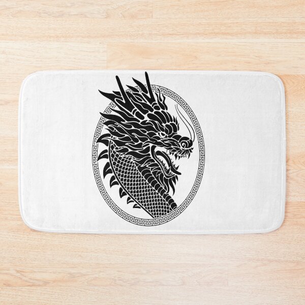 Item preview,  Black and white Dragon style. Maori iron flame  Wavy swirl. Tribal style. by Mill2023 designed and sold by Mill2023.